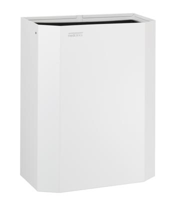 Mediclinics Mediclinics open afvalbak 25l. PPA2279 - wit
