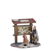 Zoo maps l10,5xw6,5xh9 cm kersthuisje Luville - Luville - thumbnail