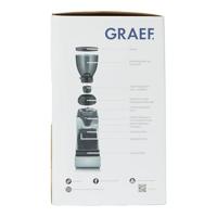 Graef CM850EU CM850EU Koffiemolen RVS, Zwart Stalen kegelmaalwerk - thumbnail