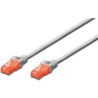 Digitus DK-1617-250 RJ45 Netwerkkabel, patchkabel CAT 6 U/UTP 25.00 m Grijs Vlambestendig, Halogeenvrij, Rond, Verdraaide paren, Onafgeschermd 1 stuk(s) - thumbnail