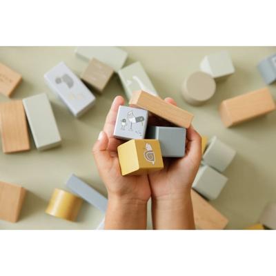 Little Dutch bouwblokken blue OP=OP Little Dutch bouwblokken blue OP=OP