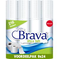 Brava Ultra Soft WC Papier - 216 Rollen - Ultiem Comfort en Sterkte - thumbnail