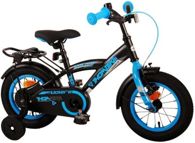 Volare thombike kinderfiets - jongens - 12 inch - zwart blauw