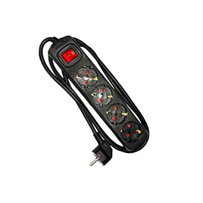 4-voudige Stekkerdoos met Schakelaar EDM 41013 Schuko (1,5 m) 4-voudige Stekkerdoos met Schakelaar EDM 41013 Schuko (1,5 m)