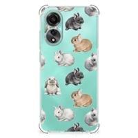 Case Anti-shock voor OPPO A78 4G Konijntjes - thumbnail