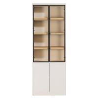 Wandkast Virgil - zand - 220x80x40 cm - thumbnail