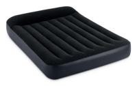 Intex 64146 pillow rest classic twin luchtbed + pomp 99x191x25 cm zwart - thumbnail