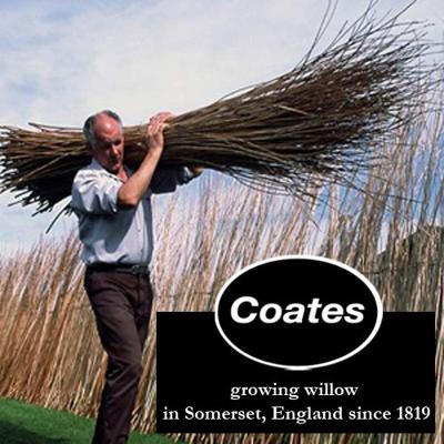 Houtskool Coates 12-14mm doos à 4 stuks