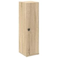 Badkamerkast met rolhouder 20,5x22x72 cm sonoma eikenkleurig - thumbnail