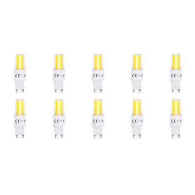 LED Lamp 10 Pack - Aigi - G9 Fitting - 3.3W - Helder/Koud Wit 6500K | Vervangt 36W