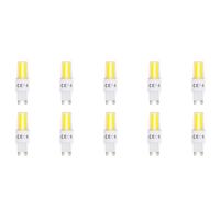 LED Lamp 10 Pack - Aigi - G9 Fitting - 3.3W - Helder/Koud Wit 6500K | Vervangt 36W - thumbnail