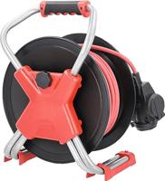 AS Schwabe 23240 Kabelhaspel 50 m Rood Randaarde stekker - thumbnail