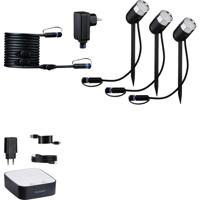 5183 smik Gateway + P&S Pike Set Paulmann Home Pakket Smart Home System 13.5 W RGBW Zwart, Zilver - thumbnail