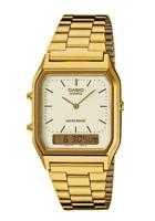 Casio AQ-230GA-9DMQYES Goud Gouden Heren horloge - thumbnail