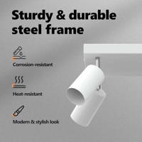 VidaXL Plafondspot met schijnwerpers wit 26 x 26 x 16 cm metaal - thumbnail