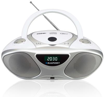 Blaupunkt BB14WH CD speler CD Recorder Silver White