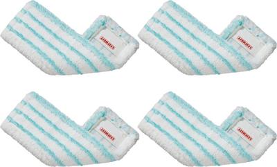 Leifheit Profi Overtrek Vloerwisser XL 42 cm Gevouwen Micro Duo Set van 4