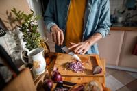 Fiskars 1057535 Keukenmes Zwart Lengte 291 mm - thumbnail