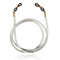 LGT Jewels Zilver PU Leren Koord voor Zonnebril of Leesbril - thumbnail