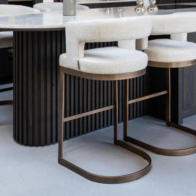 Richmond Barstoel 'Ellis' kleur Biscotti