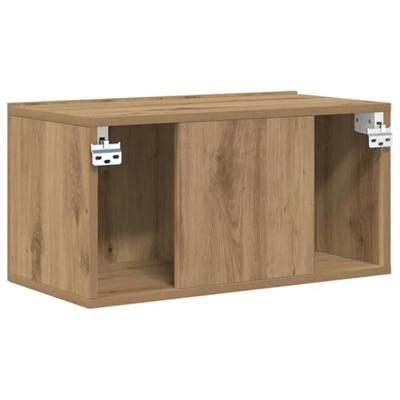 TV-kast 2 pcs Bruin 60 x 30 x 30 cm Bewerkt hout