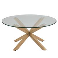 Bendt Glazen Salontafel 'Line' 82cm - thumbnail