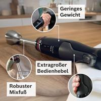 Bosch Serie 4 MSM4B6V2 blender 1,2 l Staafmixer 1000 W Zwart - thumbnail