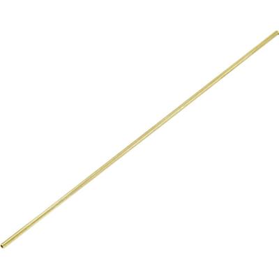 Reely Messing Buis Staaf (Ø x l) 1.5 mm x 500 mm Binnendiameter: 1.1 mm 1 stuk(s)