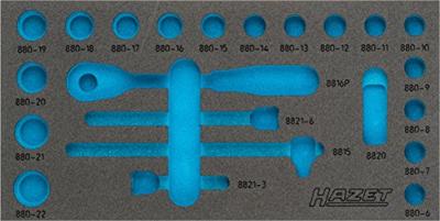 HAZET 2-componenten zachschuiminleg 163-353L · L x B: 342 mm x 172 mm HAZET 2-componenten zachschuiminleg 163-353L · L x B: 342 mm x 172 mm