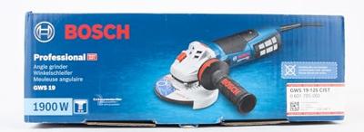 Bosch Blauw GWS 19-125 CIST Professional Haakse slijpmachine met zachte aanloop - 1900 watt - 060179S002