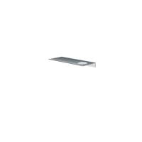 Hotbath &MORE Planchet - 30cm - inclusief bevestigings rails - 1 uitsparing - voor zeepdispenser of beker - RVS 316 SH030HIX - thumbnail