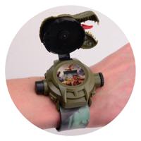 Johntoy Dino projectie horloge, 24 afbeeldingen - thumbnail