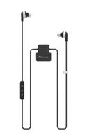 Pioneer CL5BT In-ear sport-hoofdtelefoon met Bluetooth (ClipWear), muziekweergave tot 8 uur, IPX4 spatwaterdicht, handsfree-functie, inline afstandsbediening, voor Apple en Android, wit - thumbnail