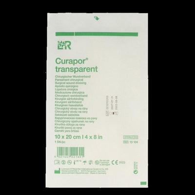 Curapor Wondverband transparant 10 x 20cm steriel 1 Stuks Curapor Wondverband transparant 10 x 20cm steriel 1 Stuks