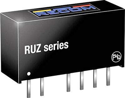 RECOM RUZ-050505 DC/DC-converter, print 200 mA 2 W Aantal uitgangen: 2 x Inhoud 1 stuk(s)