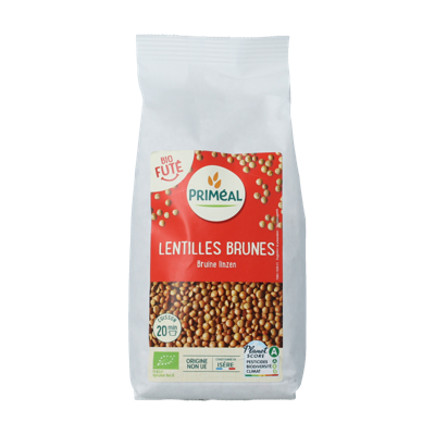 Bruine linzen bio 1000 Gram