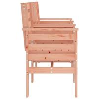 Tuinbank met tafel 2-zits massief douglashout - thumbnail