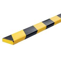 Durable 1107130 Beschermprofiel Zwart, Geel (l x b x h) 1000 x 40 x 10 mm - thumbnail
