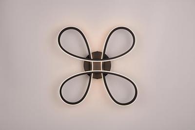 Trio PlafondlampFly design zwart - 645610132