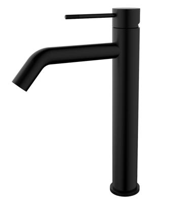 Best Design Best-Design "Nero-Nerola" Hoge-Wastafelmengkraan Mat-Zwart