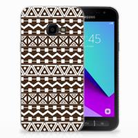 Samsung Galaxy Xcover 4 | Xcover 4s TPU bumper Aztec Brown - thumbnail