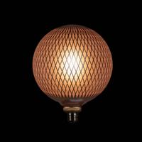 Led Bulb Grid Pattern Matt Gold 200 x 280 mm 5W-2200K en E27 Fit Anna's Collection - Annas collection - thumbnail