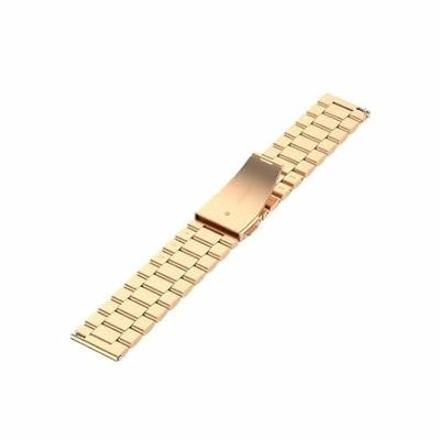 Stalen schakelband - Champagne goud - Xiaomi Redmi Watch 5 Active / Redmi Watch 5 Lite Stalen schakelband - Champagne goud - Xiaomi Redmi Watch 5 Active / Redmi Watch 5 Lite