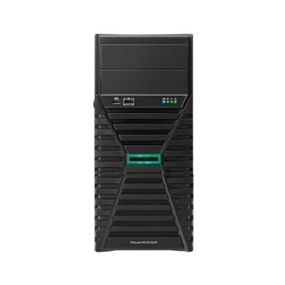 HPE ProLiant ML30 Gen11 E-2434 3.4GHz 4c 1P 32GB-DR 8SFF VROC 2x480GB SATA SSD 800W RPS UK/IE Server - This HPE pre bui
