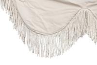 Hangmat Home ESPRIT Wit Franjes 200 x 100 x 5 cm - thumbnail