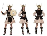 Viking kostuum vrouw Ragna - thumbnail