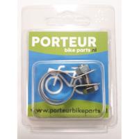 Porteur Bandage groot 22mm rvs - thumbnail