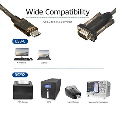 ACT USB-C naar Serieel Adapter