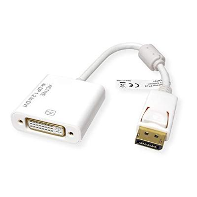 ROLINE 4K DisplayPort - DVI Adapter, DP Male-DVI Female