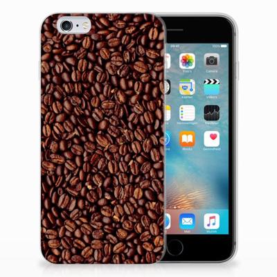Apple iPhone 6 | 6s | Siliconen Case | Koffiebonen